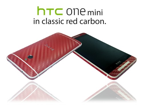 Carbon fibre skin for htc - skin, one