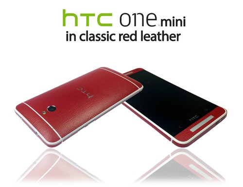 Leather effect skin - skin, htc